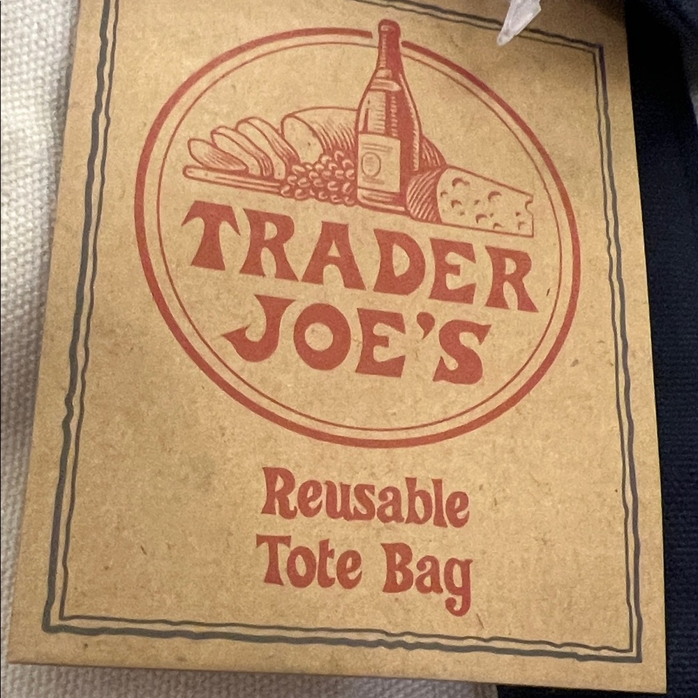 Trader Joe's Reusable Tote Bag new - Picture 3 of 8